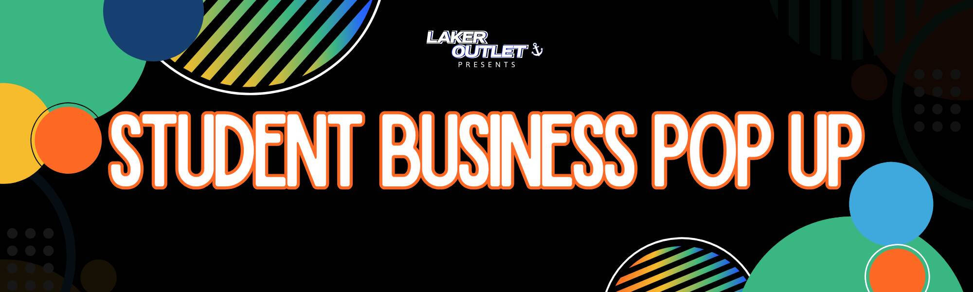 Student Business Pop Up